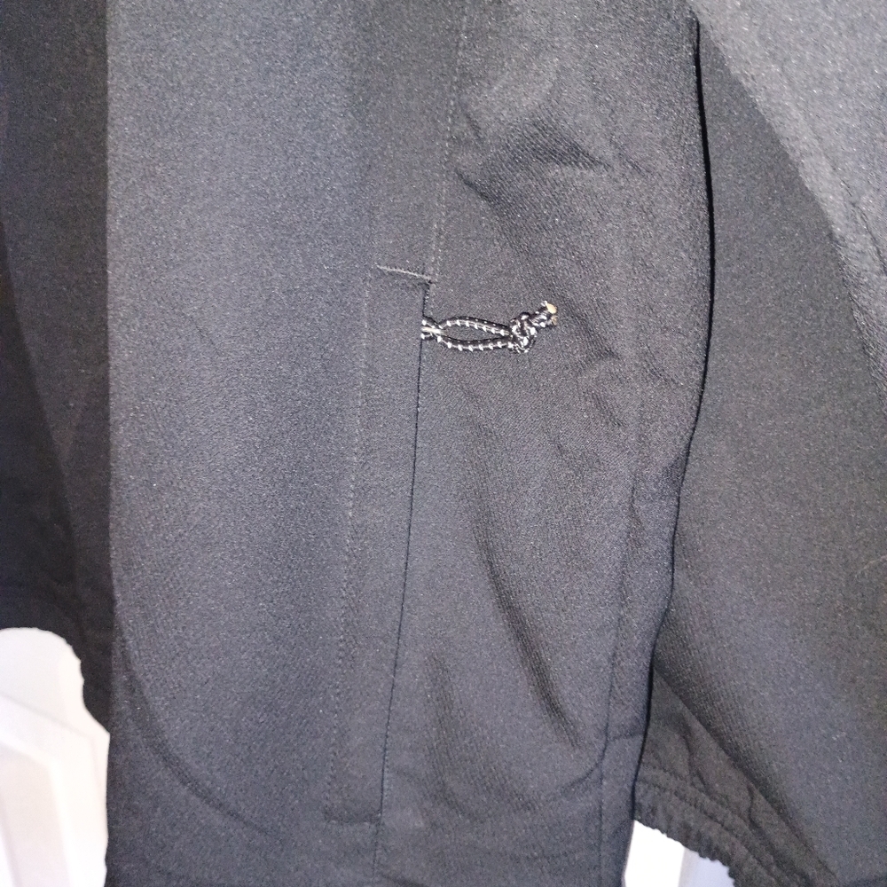 Holloway Men’s XL Eagles‎ Mascot Booster Club Jacket Black White Trim 1/4 Zip - Picture 11 of 16